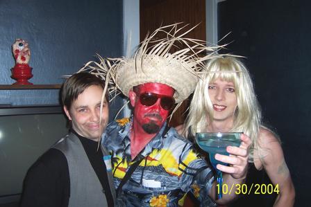 Christine, Joe and Kirk