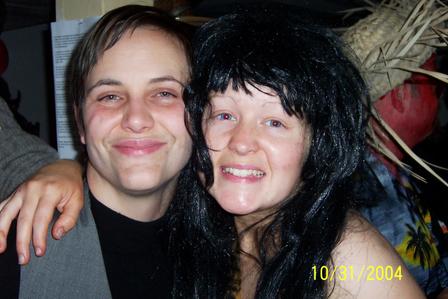 Christine and friend