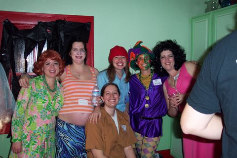 Regina, Elizabeth, Amy, Jessica, Fiona and Jen