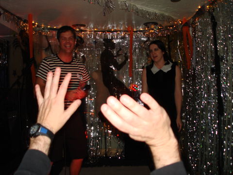 Matt, Elizabeth and Dedrick's hands